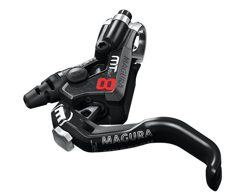 MAGURA MT8 Pro Carbotecture SL brake master with HC aluminium lever blade.